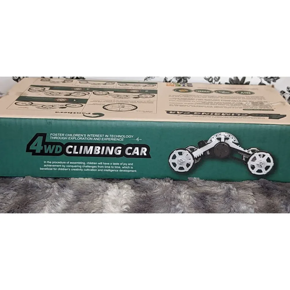 NWT Panthera 4WD Climbing Car STEM Kids Science Building Kit Mechanical Toy 6+